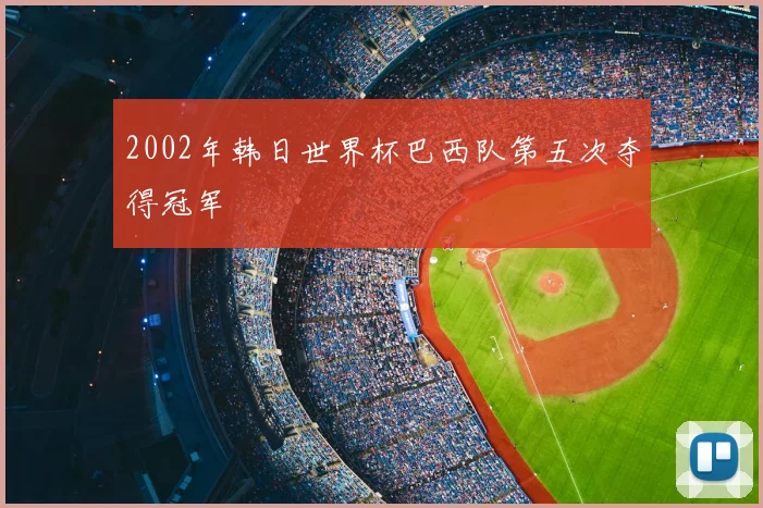 2002年韩日世界杯巴西队第五次夺得冠军